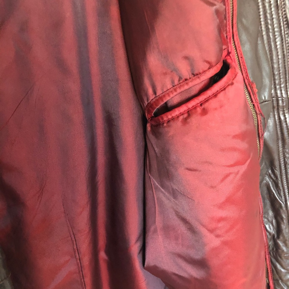 Men’s 3/4 Length Tannery West Brown Leather Jacket - Picture 5 of 6